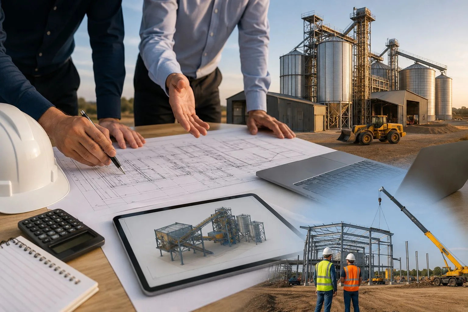 Project planning, feed plant layout, and site execution planning by BTE